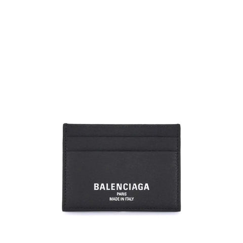Leather Card Holder Balenciaga