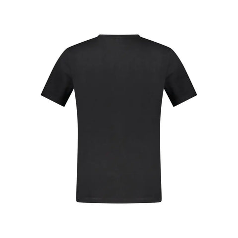 Black Cotton T-Shirt Hugo Boss