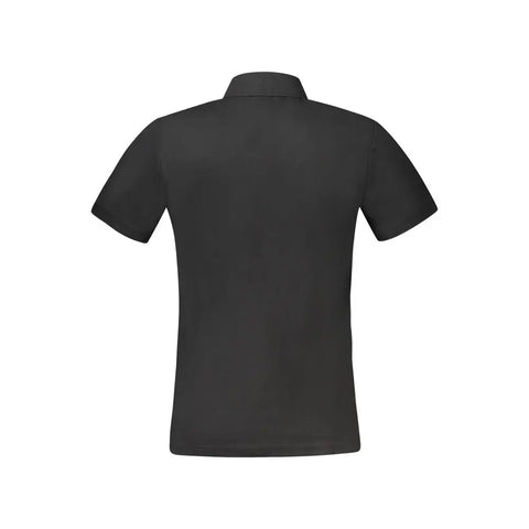 Black Cotton Polo Shirt Hugo Boss