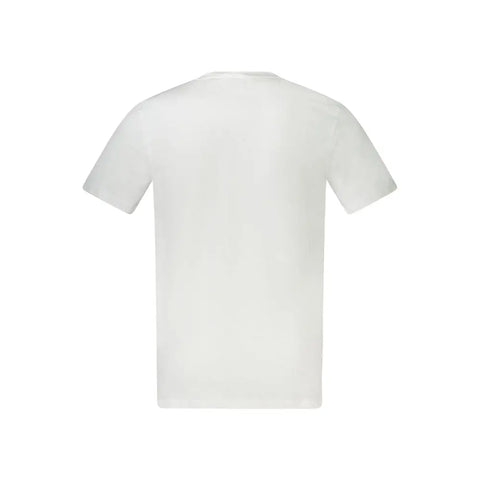 White Cotton Men T-Shirt Hugo Boss
