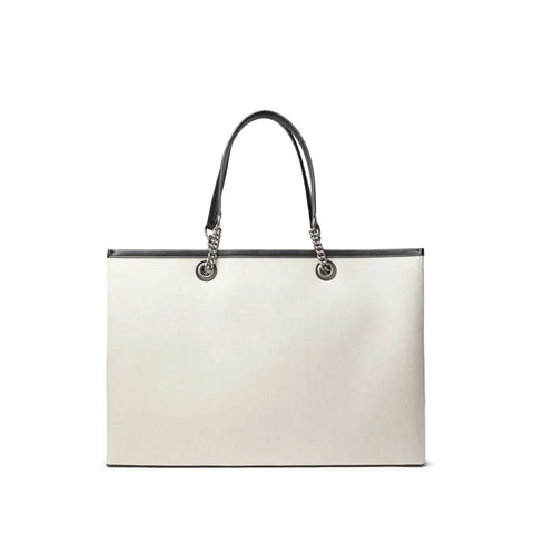 Gray Cotton Tote Bag Balenciaga