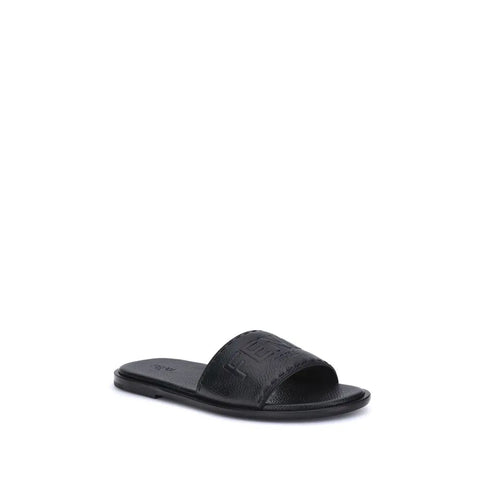Sandals with logo Fendi