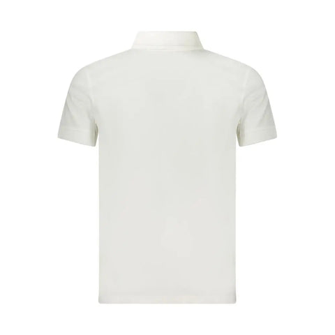 White Cotton Polo Shirt Hugo Boss