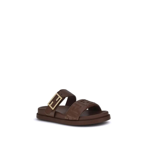 Logoed Sandals Fendi