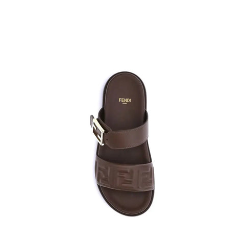 Logoed Sandals Fendi
