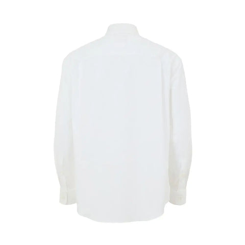 White Cotton Shirt Gucci
