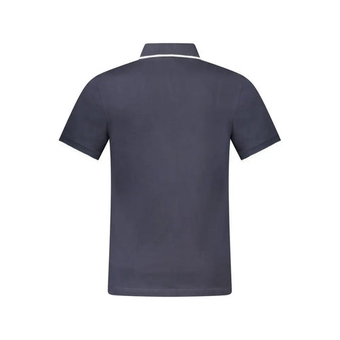 Blue Cotton Polo Shirt Hugo Boss