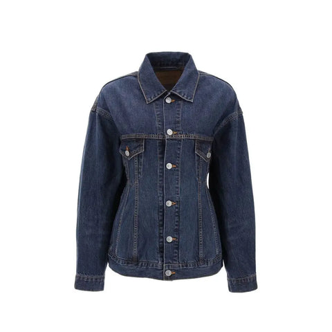 'Hourglass' Denim Jacket Balenciaga