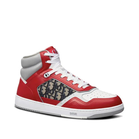 Oblique High-Top Sneakers Dior