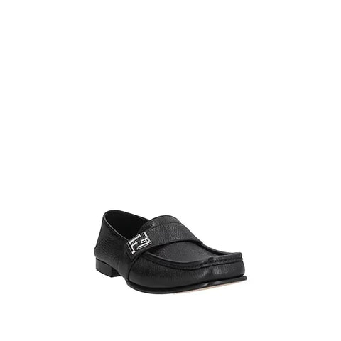 Leather Loafers Fendi