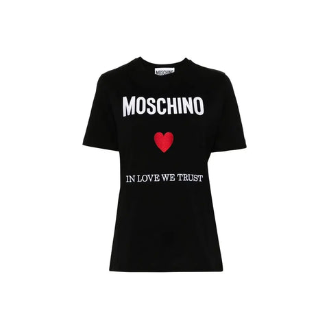In Love We Trust T-Shirt Moschino Couture