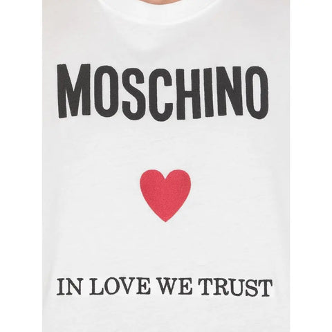In Love We Trust T-Shirt Moschino Couture