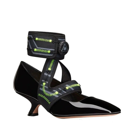 62-22 Leather Pumps Dior