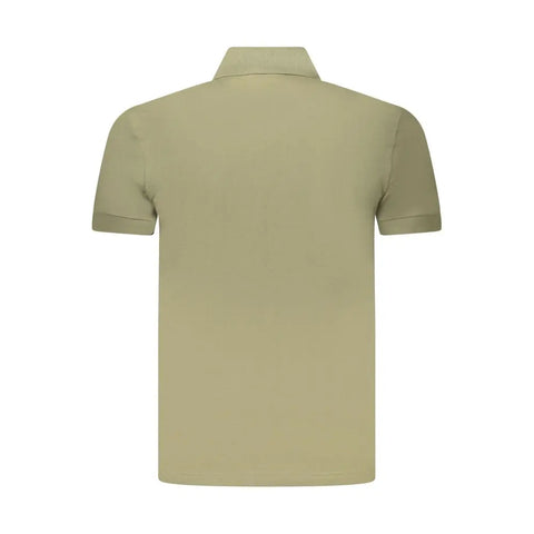 Green Cotton Men Polo Shirt Hugo Boss