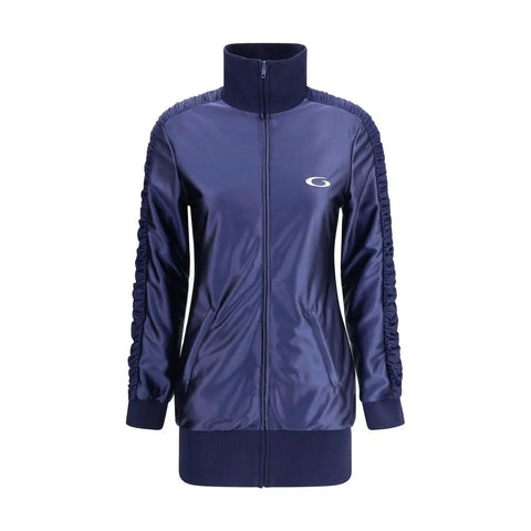Shiny jersey fitted tracksuit Dress Balenciaga
