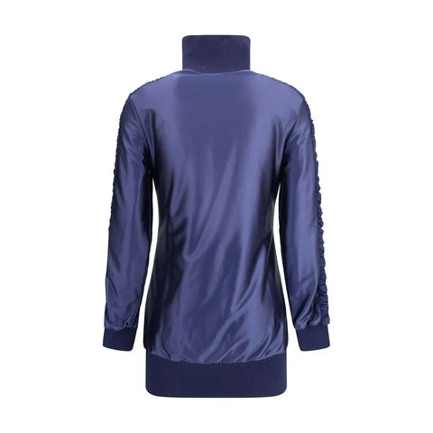Shiny jersey fitted tracksuit Dress Balenciaga