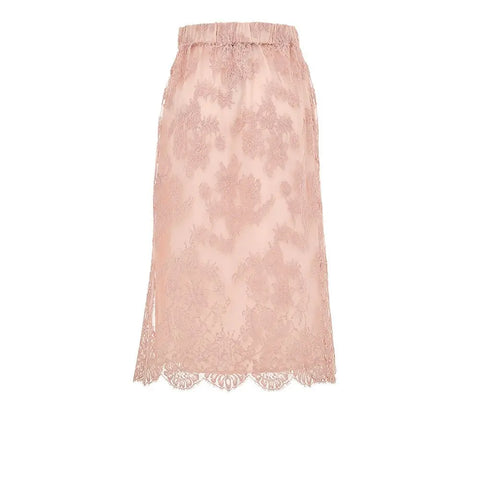 Pink Cotton Skirt Gucci
