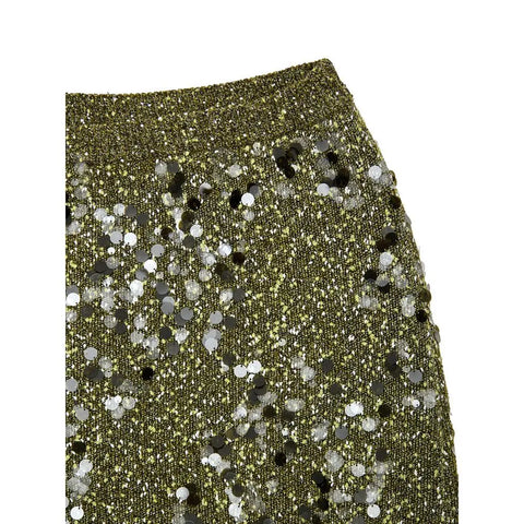 Green Viscose Skirt Gucci