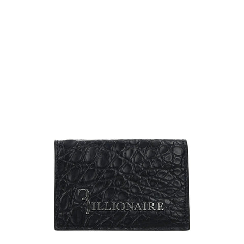 Blue Crocodile Cardholders Billionaire Italian Couture