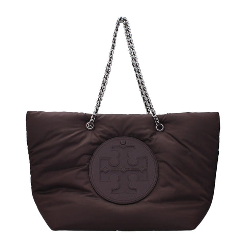 Purple Fabric Shoulder Bags Tory Burch