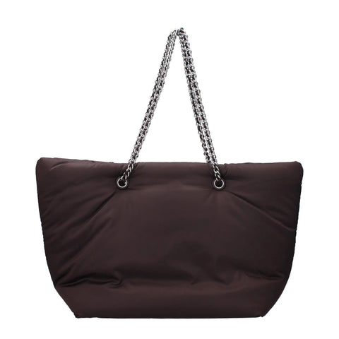 Purple Fabric Shoulder Bags Tory Burch