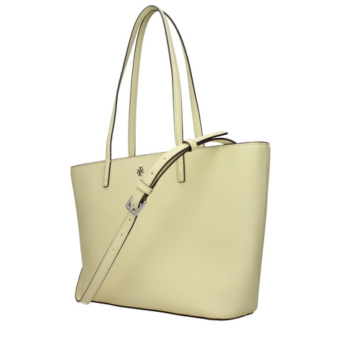Yellow Leather Shoulder Bags Tory Burch