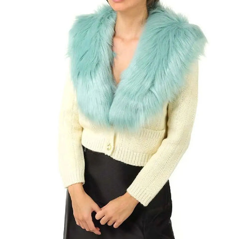 Wool And Cashmere Cardigan Gucci