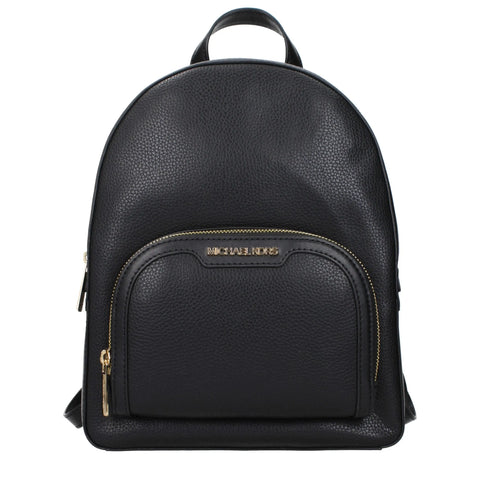 Black Leather Backpacks Michael Kors