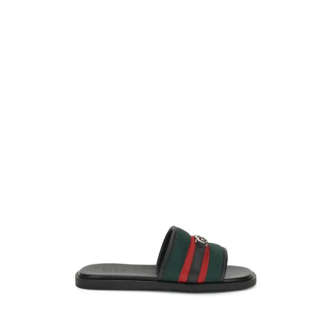 GG motif Slider Sandals Gucci