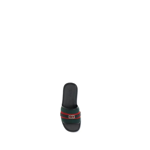 GG motif Slider Sandals Gucci