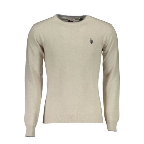 Beige Wool Sweater U.S. POLO ASSN.