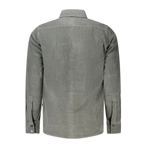 Green Cotton Shirt Hugo Boss