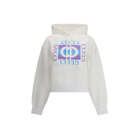 Printed logo Hoodie Gucci