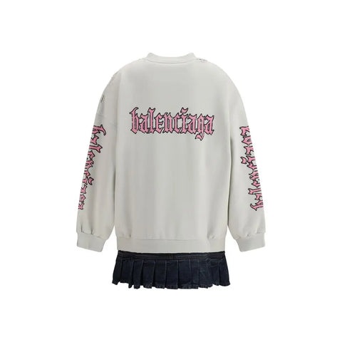 Sweatshirt Dress with logo Balenciaga