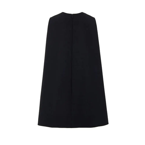 Black Wool Dress Gucci
