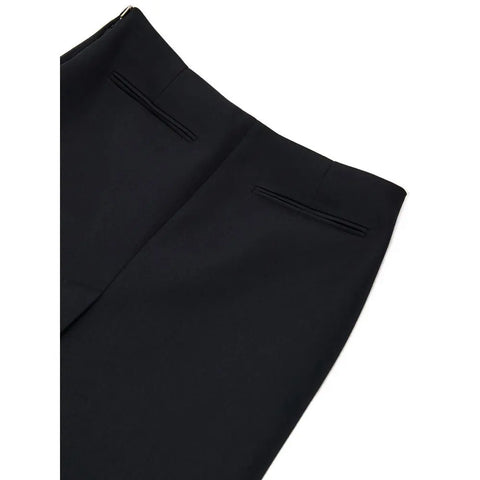 Black Wool Skirt Gucci