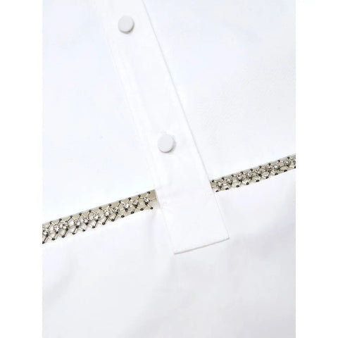 White Cotton Shirt Gucci